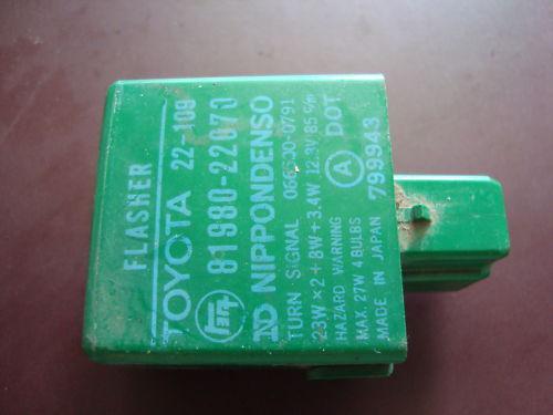 84-88 toyota truck 4runner celica flasher 81980-22070