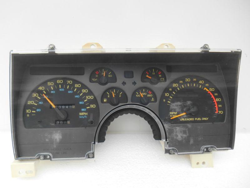 Instrument cluster 1990-92 camaro