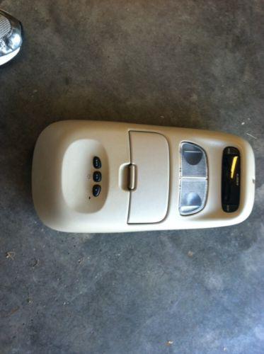 Dodge durango overhead console display glasses holder homelink 56049130aa