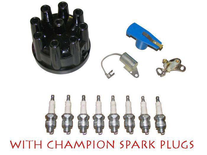Tune up kit w/ 14mm spark plugs 1968-1969 ford fairlane 427 428 v8 new