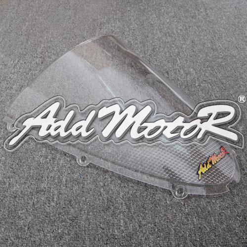 Motorcycle windscreen windshield fit zx-10r 06-07 zx-6r 05-08 clear ws4045