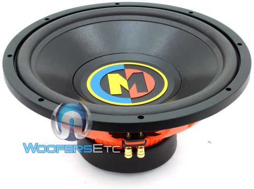 Memphis 15-m3154 car audio 600w sub single 4-ohm subwoofer bass speaker new
