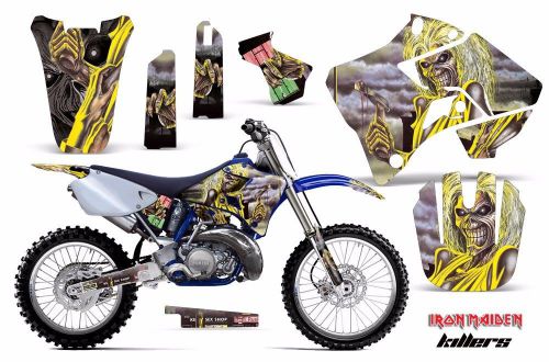 Yamaha graphic kit amr racing bike decal yz 125/250 decals mx parts 96-01 killer