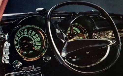 1960 1961 1962 1963 chrysler coronet 300 electro-luminescent dashboard driver