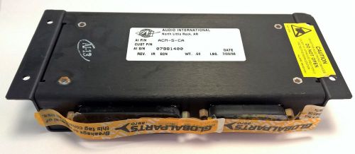 Audio international aircraft audio control p/n acm-5-ca