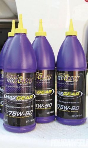 Royal purple 01300 max-gear 75w90 oil synthetic differential 4-pack