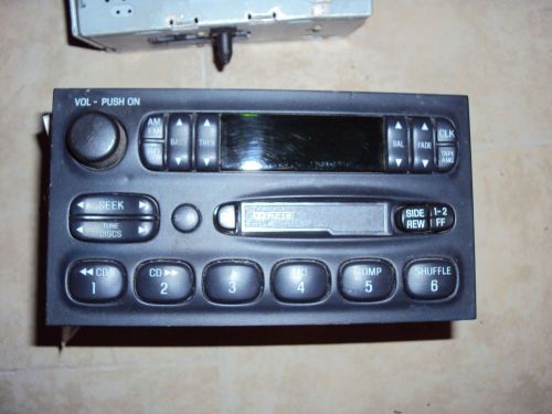 2001-2002 mercury villager oem radio cassette player