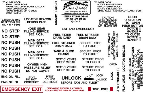 Cessna 401, 402, 404, 414, 415, 421 exterior kit