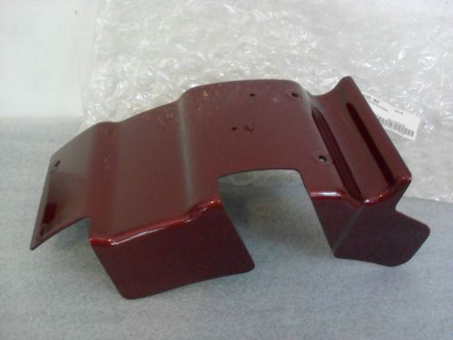 Oem nos harley softail street stalker burgundy pearl fender extension 59725-98