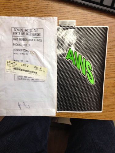 New arctic cat spindle decal # 3611-202