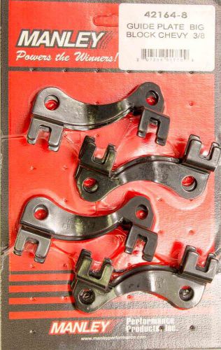 Manley 3/8 in pushrod guide plate raised big block chevy 8 pc p/n 42164-8