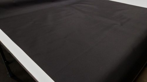 Black outdoor marine canvas duck awning boat fabric polyester 60"wide dwr