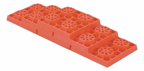 Leveling blocks 10 pack rv camping interlocking store case  tri-lynx