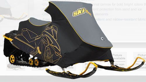 Ski doo intense rf 2up med - high 2008 - 2009 black &amp; gray nib  261