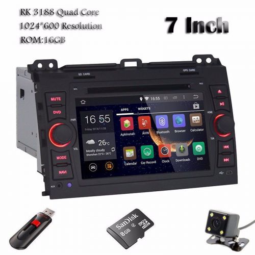 For toyota prado 120 2002-2009 android 4.4 car dvd player gps wifi tpms radio