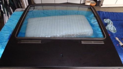 Datsun 240z series 1 rear hatch restored  with hatch vents and trim