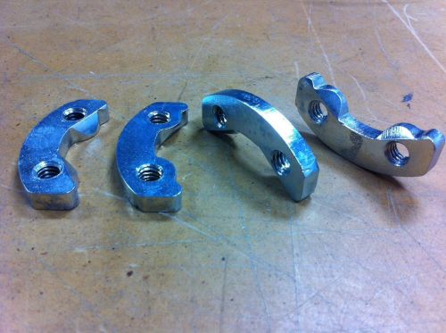 Caster nut plate kit for coyote racing go karts sprint dirt speedway oval camber