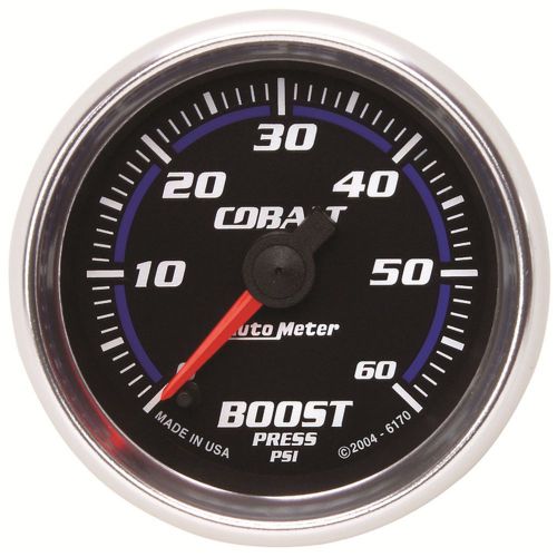 Buy Auto Meter 6170 Cobalt; Electric Boost Gauge in Multiple Warehouses