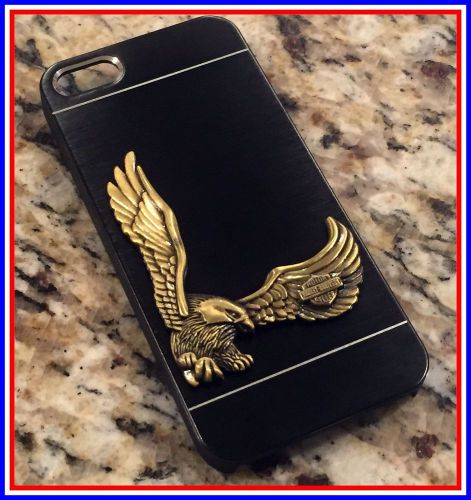 Harley davidson: iphone se, 5, and 5s metal cover protective case  "close out"