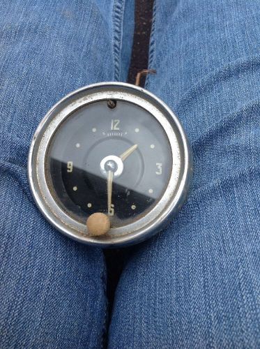 Working 1951 1952 chevy clock chevrolet special deluxe 51 52