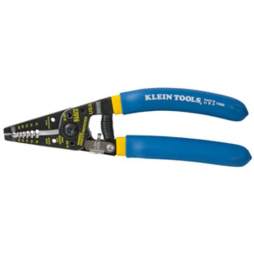 Klein tools klein-kurve reg  wire stripper/cutter solid (10-18 awg)   stranded (