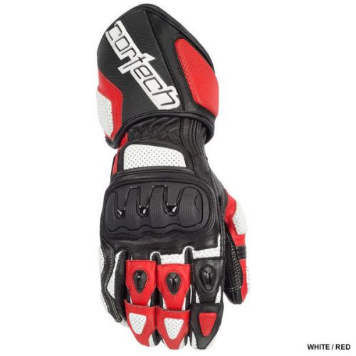 Cortech impulse rr gloves white/red