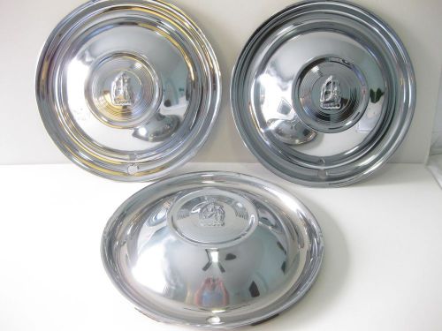 1951 1952 plymouth hubcaps rare find good customs hotrods don't miss (3) car art