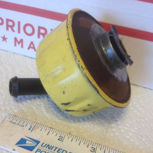 Studebaker, breather cap, yellow, used.   item:  8562