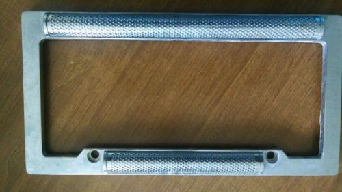 Chrome car tag frame