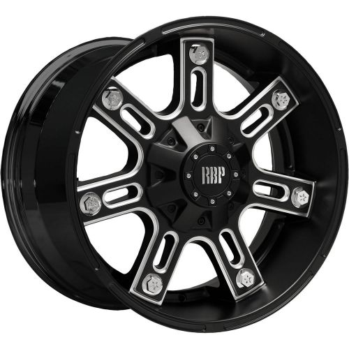 20x9 black milled rbp 97r 5x4.5 +0 rims federal couragia mt lt35x12.5r20 tires