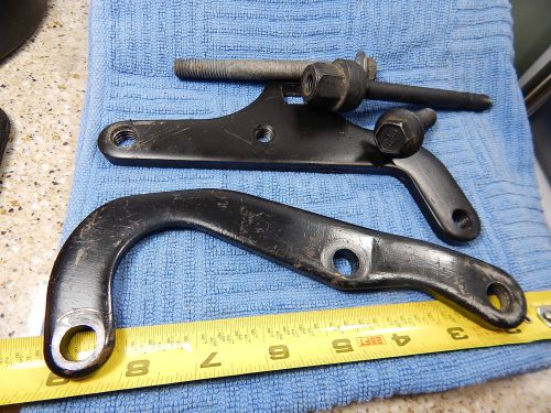 Vintage general motors air conditioner mounting bracket w/hardware, bolts