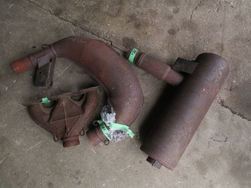 95 polaris xlt snowmobile complete exhaust system pipe can y pipe xcr 580 600 96