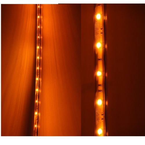 5' ft yellow led light whip stick antenna flag - utv atv buggy free shipping us