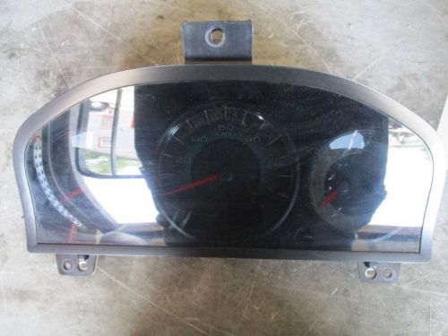 11 12 fusion speedometer cluster 2.5l vin a 8th digit mph at id be5t-10849-cd