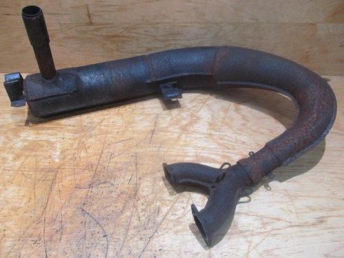 Indy sp exhaust manifold y pipe muffler polaris 500 efi