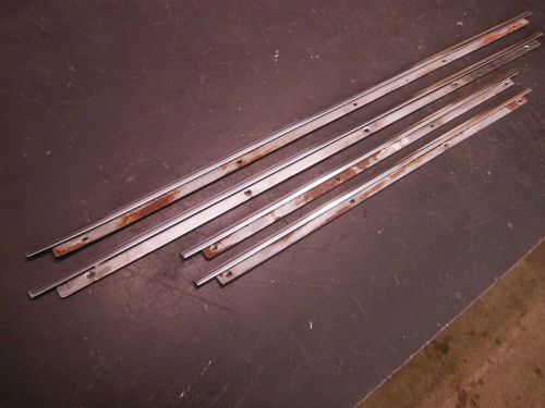 Real gm 66 67 upper door panel trim molding 2drht chevelle lemans gto gs400 442