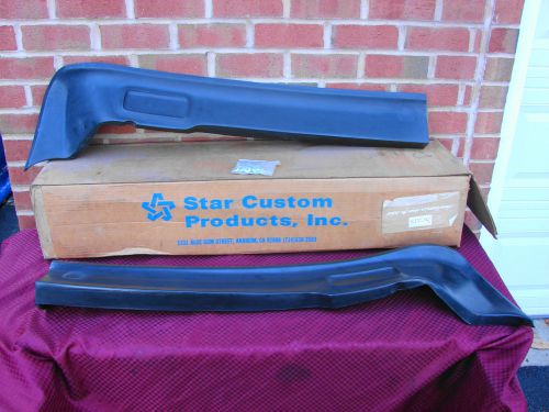 79-91 dodge van vintage disco era star custom nos chin spoiler