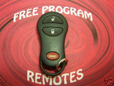 Keyless remote dodge ram durango grand caravan town country p/n 04686481 ac