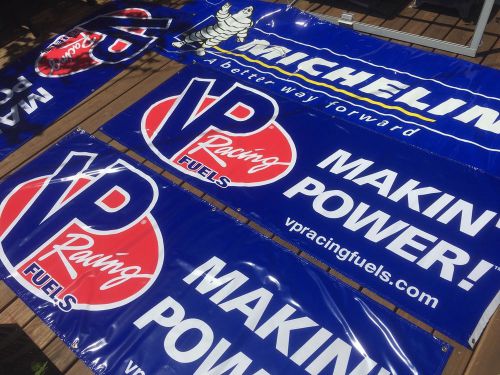 Vp racing fuels makin power large banner for pit garage shop race trailer any