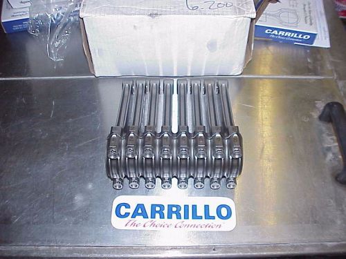 8 carrillo 6.200&#034; h-beam rods 1.850&#034; journal from a nascar engine xfinity arca