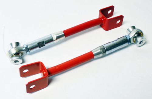 For 02-08 350z 02-07 g35 red rear camber control arm toe suspension kit