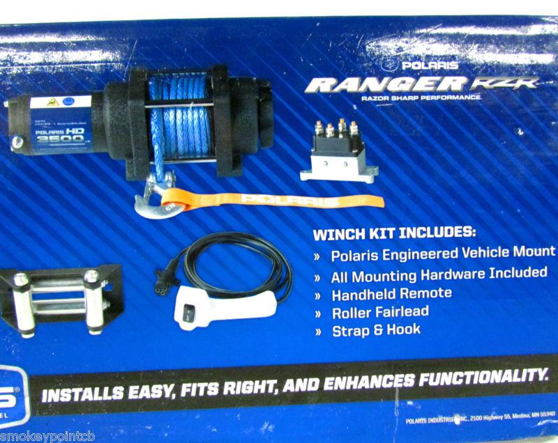 Buy New Polaris 3500 HD Winch Kit 0813 Ranger RZR Razor 570 800 XP RZR