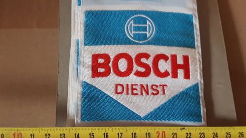 Vintage weaving motorsport badges patches bosch dienst mercedes vw bmw porsche