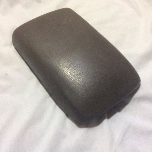1997-2001 toyota camry solara center console lid arm rest armrest brown