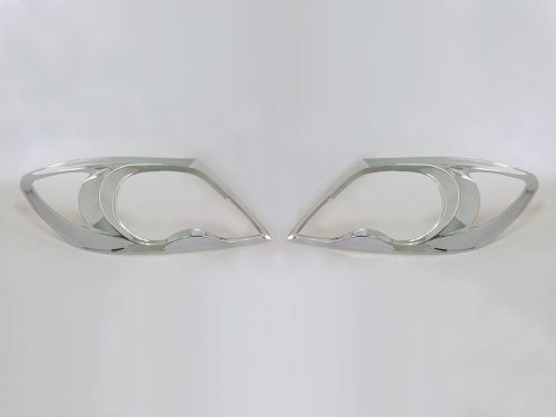 Toyota hilux vigo mk6 sr5 pickup chrome head light lamp cover trim 05 06 - 10 11