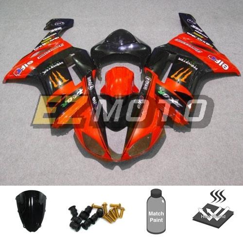 Buy Bodywork Fairing Pack w/ Windscreen & Bolts for Kawasaki Ninja ZX6R