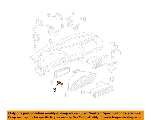 Bmw oem 97-02 540i cluster switches-bulb 62111391260