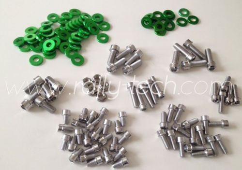 Subaru impreza deluxe stainless steel engine dress up bolt kit gc8 wrx sti rs2.5