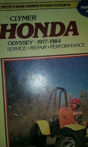 Clymer honda odyssey manual