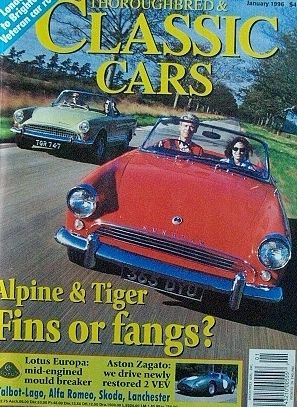 Thoroughbred &amp; classic cars / alfa romeo sud / lotus europa / aston martin db4gt